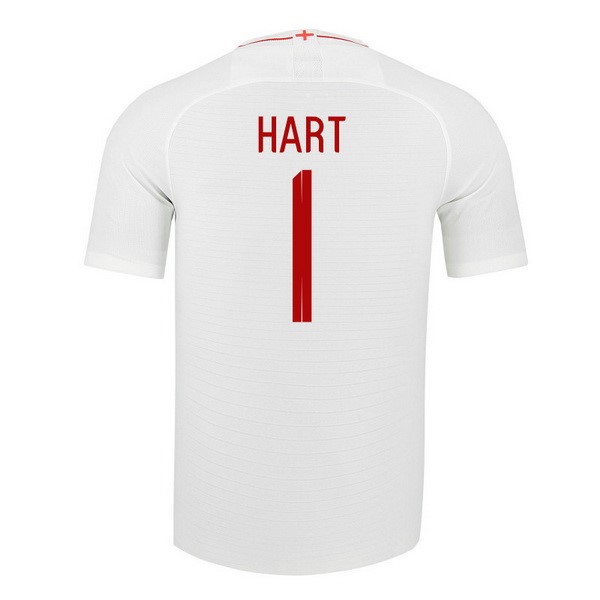 Camiseta Inglaterra 1ª Hart 2018 Blanco